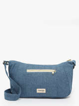Le Sac Crossbody Mini Charlot Coton Recycl Rivedroite Bleu timeless MCHARTIM