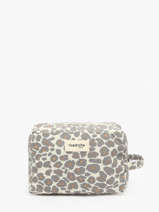 La Trousse Tournelles Xl Coton Recycl Rivedroite Marron into the wild TOURNINT