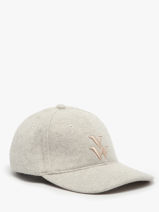 Casquette Vanessa wu Beige accessoires CA006-vue-porte