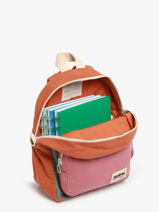 Sac  Dos 1 Compartiment Hindbag Multicolore kids collection ROMY-vue-porte