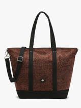 Sac Port paule Leonie Polyester Hexagona Marron leonie 5120195