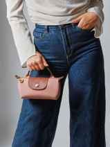 Longchamp Le pliage original Pochettes Rose-vue-porte