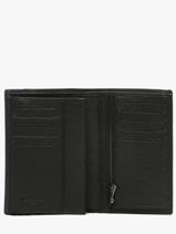 Wallet Duo Leather Hexagona Black duo 687808-vue-porte