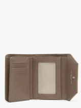 Portefeuille Cuir Lancaster Marron smooth 2-vue-porte