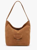 Sac Port paule Sudine Kba Lancaster Marron suedine kba 62