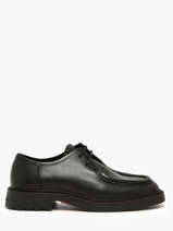 Derby Shoes In Leather Tommy hilfiger Black men 5588BDS