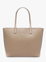 Shoulder Bag Th Logotape Polyurethane Tommy hilfiger Brown th logotape AW17449