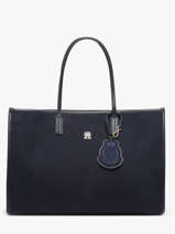 Sac Port paule Th City Tommy hilfiger Bleu th city AW18215