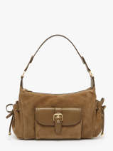 Sac Port paule Premium Cuir Gerard darel Marron premium DCS78400