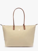 Sac Port paule Popette Nylon Tommy hilfiger Beige popette AW17996