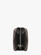 Porte-monnaie Grained Miniprix Marron grained K2015-vue-porte