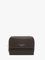Compact Zip Wallet Classic Miniprix Brown grained H6012