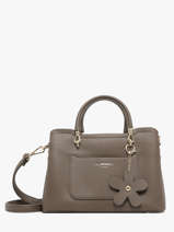 Shoulder Bag Grained Flora & co Brown grained H6931