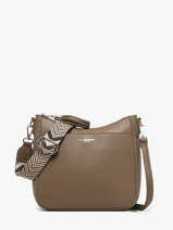 Shoulder Bag Grained Miniprix Brown grained F8575