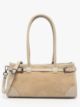 Sac Port paule Velvet Caviar Milano Beige velvet caviar VC25062
