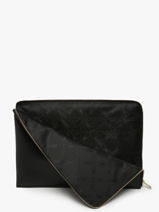 Longchamp Le foulonn Etui passeport Noir-vue-porte