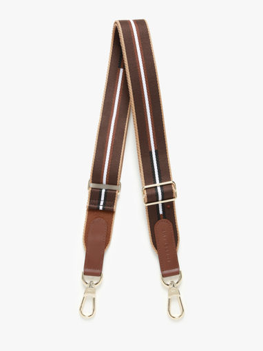 Longchamp Bandouli�re graphique Jewelry Brown