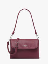 Shoulder Bag Grained Flora & co Red grained H9158