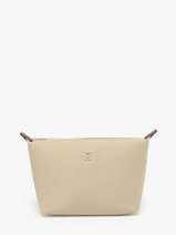 Trousse Zipp�e Th Icon Nylon Tommy hilfiger Beige th icon AW17727