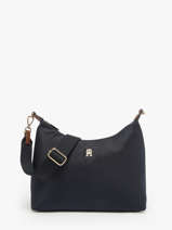 Sac Bandoulire Popette Nylon Tommy hilfiger Bleu popette AW17937