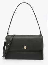 Sac Bandoulire Modern Tommy Polyester Recycl Tommy hilfiger Noir modern tommy AW17695