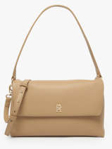 Sac Bandouli�re Modern Tommy Polyester Recycl� Tommy hilfiger Beige modern tommy AW17695
