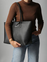 Sac Port paule Maya Double Kba Lancaster Noir maya double kba 103-vue-porte