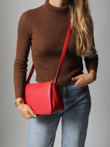 Shoulder Bag Madrid Hexagona Red madrid 535986-vue-porte