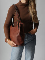 Sac Port Main Toscane Hexagona Marron toscane 579739-vue-porte