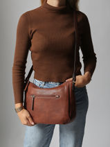 Satchel Toscane Hexagona Brown toscane 579838-vue-porte