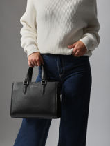 Sac Bandoulire City Lacoste Noir city NF5150EG-vue-porte