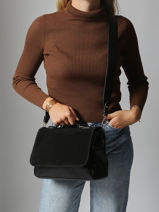 Sac Bandoulire Brodery Torrow Noir brodery TBRO03-vue-porte