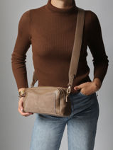 Sac Bandouli�re Brodery Torrow Beige brodery TBRO04-vue-porte