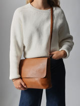 Sac Bandoulire Soft Miniprix Marron soft MD5231-vue-porte