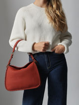 Sac Port paule Lace Miniprix Marron lace 88131-vue-porte