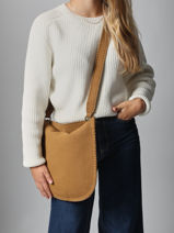 Shoulder Bag Lace Miniprix Red lace 88133-vue-porte