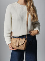 Shoulder Bag Heritage Leather Biba Red heritage KAY1L-vue-porte