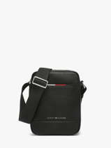 Sac Bandoulire Tommy hilfiger Noir central AM13486