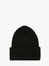 Beanie Tommy hilfiger Black linear AM13666-vue-porte