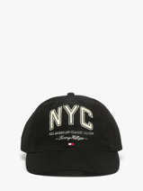 Casquette Tommy hilfiger Noir th flag AM13562