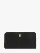 Portefeuille Tommy hilfiger Noir popette AW17750