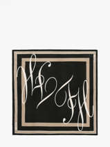 Scarf Tommy hilfiger Black th heritage AW17967