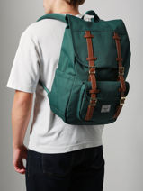 1 Compartment Backpack With 13" Laptop Sleeve Herschel Green classics 11391-vue-porte