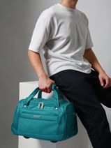 Sac De Voyage Cabine Travel Snowball Bleu travel 23740-vue-porte