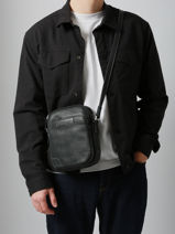 Sac Bandouli�re Joseph Cuir Arthur & aston Noir marco 8-vue-porte