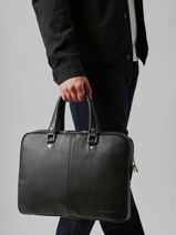 Business Bag Arthur & aston Black gael 1-vue-porte