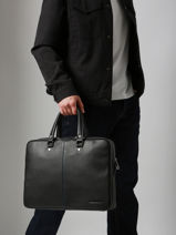 Business Bag Arthur & aston Black gael 2-vue-porte