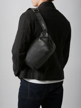Sac Banane Jos Cuir Arthur & aston Noir thomas 5-vue-porte
