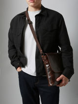 Crossbody Bag Maverick Brown the original MAVTO809-vue-porte