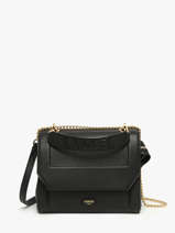 Top Handle M Ninon Leather Lancel Black ninon A09222